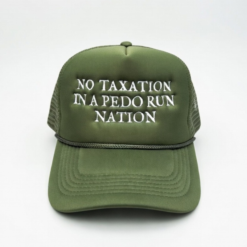 Goyim Cap Christ is King Tribute Candace Owens Kanye West Inspired Hat Epstein